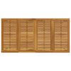 vidaXL Ensemble de salle &agrave; manger pour jardin 7 pcs Beige et Marron