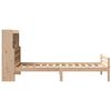 vidaXL Lit biblioth&egrave;que sans matelas 75x190 cm bois de pin massif