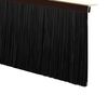 vidaXL Brosses de porte adh&eacute;sives 2 pcs Marron 100 cm