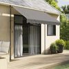vidaXL Auvent r&eacute;tractable anthracite 250x150 m tissu et acier