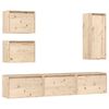 vidaXL Meubles TV 6 pcs Bois massif de pin