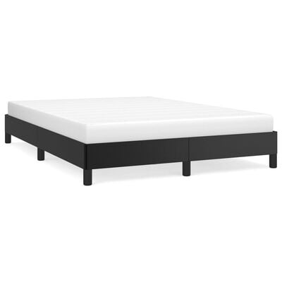 vidaXL Cadre de lit sans matelas noir 140x190 cm similicuir