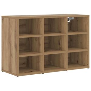 vidaXL Cabinet &agrave; chaussures 77,5 x 30 x 51 cm Bois d'ing&eacute;nierie