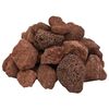 vidaXL Roches volcaniques 25 kg rouge 5-8 cm