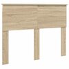 vidaXL Lit de Rangement Ch&ecirc;ne Sonoma 135 x 190 cm Bois d'ing&eacute;nierie
