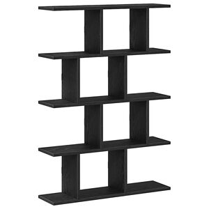 vidaXL &Eacute;tag&egrave;re cube murale 12 compartiments noir bois d'ing&eacute;nierie