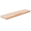 vidaXL Panneau d'&eacute;tag&egrave;re 80x20x4 cm Bois de ch&ecirc;ne massif non trait&eacute;