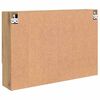 vidaXL Armoire Miroir Montage mural Ch&ecirc;ne artisanal 80 x 17 x 55 cm