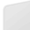 vidaXL T&ecirc;te de lit Blanc 75 cm Bois d'ing&eacute;nierie