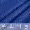 vidaXL Voile d'ombrage 160 g/m&sup2; carr&eacute; bleu 7x7 m PEHD