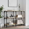 vidaXL Table console ch&ecirc;ne sonoma 100x29x75 cm bois d'ing&eacute;nierie
