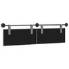vidaXL T&ecirc;te de lit suspendue Montage mural Taupe 190 x 55 x 7 cm tissu