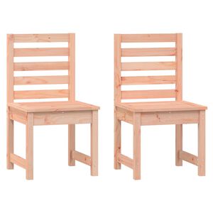 vidaXL Chaises de jardin lot de 2 50x48x91,5 cm bois massif de douglas