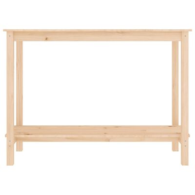 vidaXL Table console 110x40x80 cm Bois massif de pin