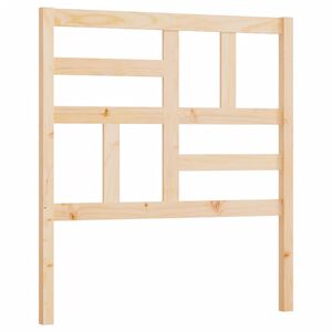 vidaXL T&ecirc;te de lit 96x4x104 cm Bois massif de pin