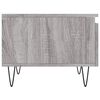 vidaXL Tables basses 2 pcs sonoma gris 50x46x35 cm bois d'ing&eacute;nierie