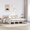 vidaXL Cadre de lit sans matelas 180x200 cm bois massif de pin