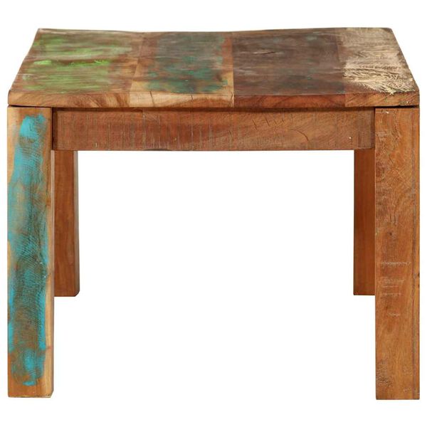 vidaXL Table basse 110x55x40 cm bois de récupération massif