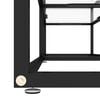 vidaXL Meuble TV transparent 160x40x40,5 cm verre tremp&eacute;