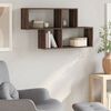 vidaXL &Eacute;tag&egrave;re murale ch&ecirc;ne marron 100x20x53 cm bois d'ing&eacute;nierie