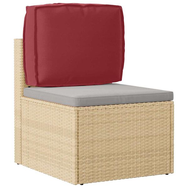 vidaXL Coussin Bordeaux 50 x 40 x 12 cm Tissu Oxford