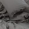 Venture Home Ensemble de lit Joar 200x150 cm Coton Gris fonc&eacute;