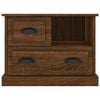 vidaXL Table de chevet ch&ecirc;ne marron 60x39x45 cm