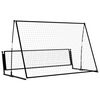 vidaXL But de football de rebondissement 2 en 1 202x104x120 cm Acier