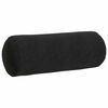 vidaXL Coussins d'accent 2 pcs Noir &Oslash; 25 x 70 cm