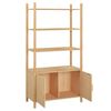 vidaXL Buffet haut 80x40x153 cm Bois d'ing&eacute;nierie