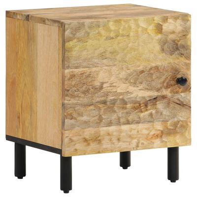 vidaXL Tables de chevet 2 pcs 40x33x46 cm Bois de manguier solide