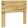 vidaXL T&ecirc;te de lit 75 cm bois massif de ch&ecirc;ne