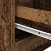 vidaXL Cabinet de chevet avec tiroir 2 pcs Bois ancien 45 x 40 x 55 cm