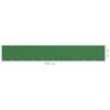 vidaXL &Eacute;cran de balcon Vert clair 75x500 cm PEHD
