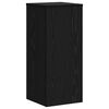 vidaXL Support de Plante 2 pcs Ch&ecirc;ne noir 30 x 30 x 70 cm