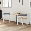 vidaXL Chaises de salle &agrave; manger 2 pcs Blanc 54 x 57 x 73 cm