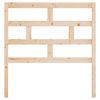 vidaXL T&ecirc;te de lit 81x4x100 cm Bois massif de pin