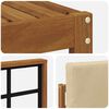vidaXL Ensemble de canap&eacute;s d'ext&eacute;rieur 7 pcs Naturel et Beige