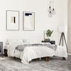 vidaXL Cadre de lit sans matelas ch&ecirc;ne fum&eacute; 150x200 cm