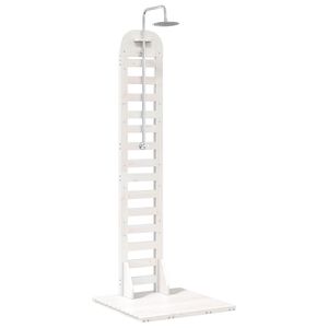 vidaXL Douche d'ext&eacute;rieur 223 cm Blanc