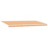 vidaXL Auvent R&eacute;tractable Jaune et Orange 600 &times; 300 cm Tissu et acier