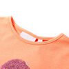 T-shirt enfants orange n&eacute;on 104