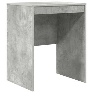 vidaXL Bureau Gris b&eacute;ton 60 x 50 x 76 cm