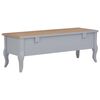 vidaXL Meuble TV Gris 100 x 35 x 35 cm Bois