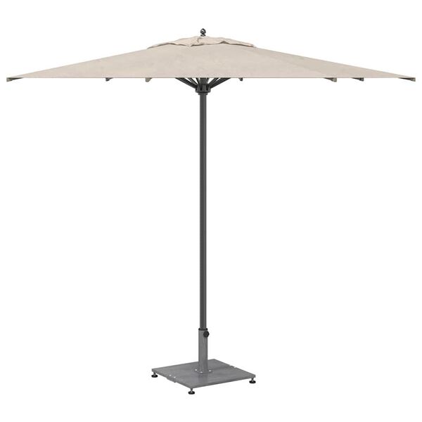 vidaXL Pied de parasol Aspect Bois Gris Foncé 45 x 45 x 31 cm
