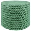 vidaXL Corde en Jute 16 mm Vert Jute 100% Tossa