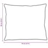 vidaXL Duvet d'&eacute;t&eacute; simple avec oreiller 2 pcs Blanc Microfibre