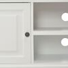 vidaXL Meuble TV Blanc 90x30x40 cm Bois