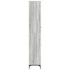 vidaXL Cabinet de salle de bain Gris Sonoma 31,5 x 33 x 190 cm