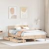 vidaXL Cadre de lit sans matelas 140x190 cm bois de pin massif